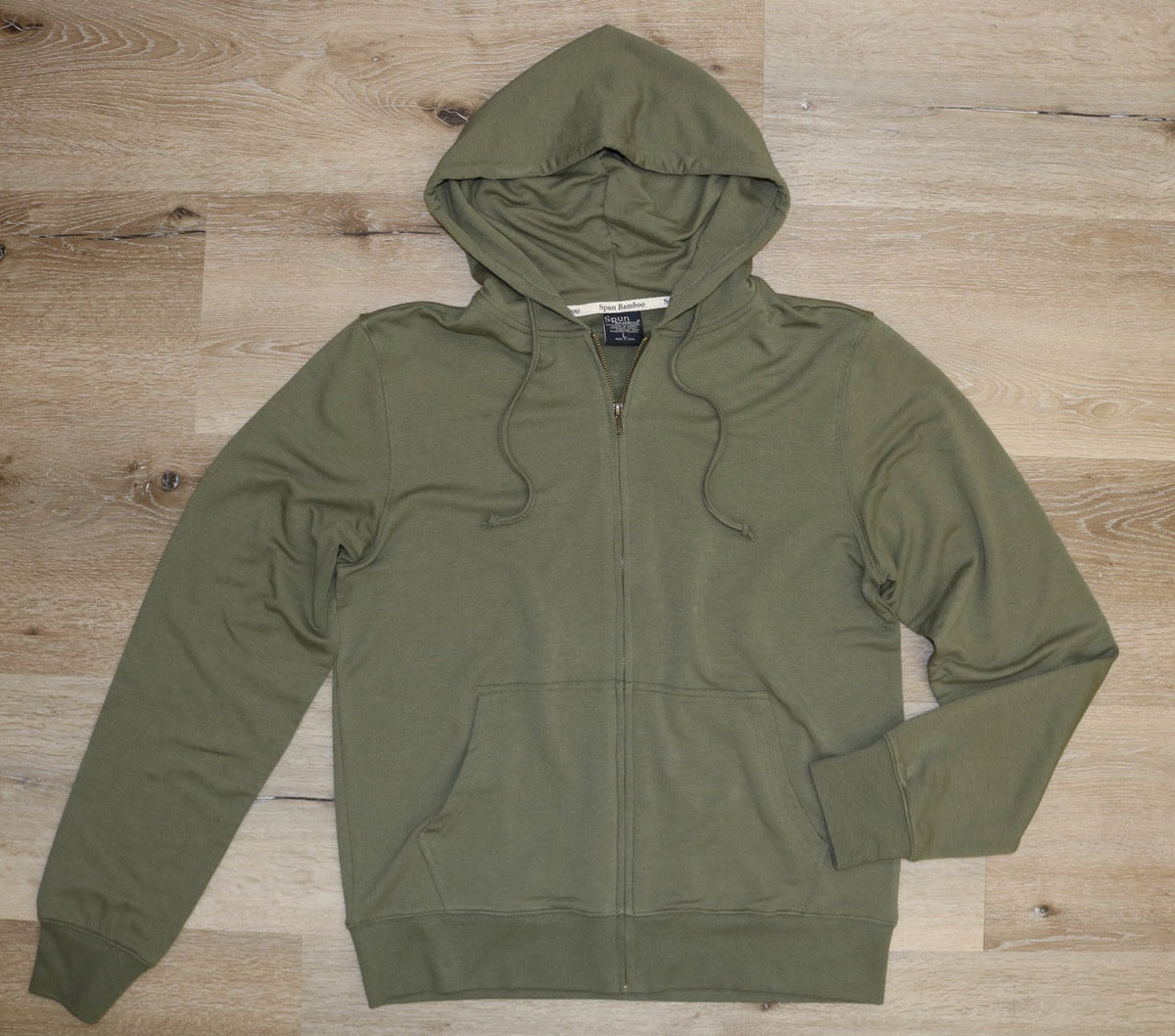 Men's Eco-Smart Full-Zip Bamboo Hoodie