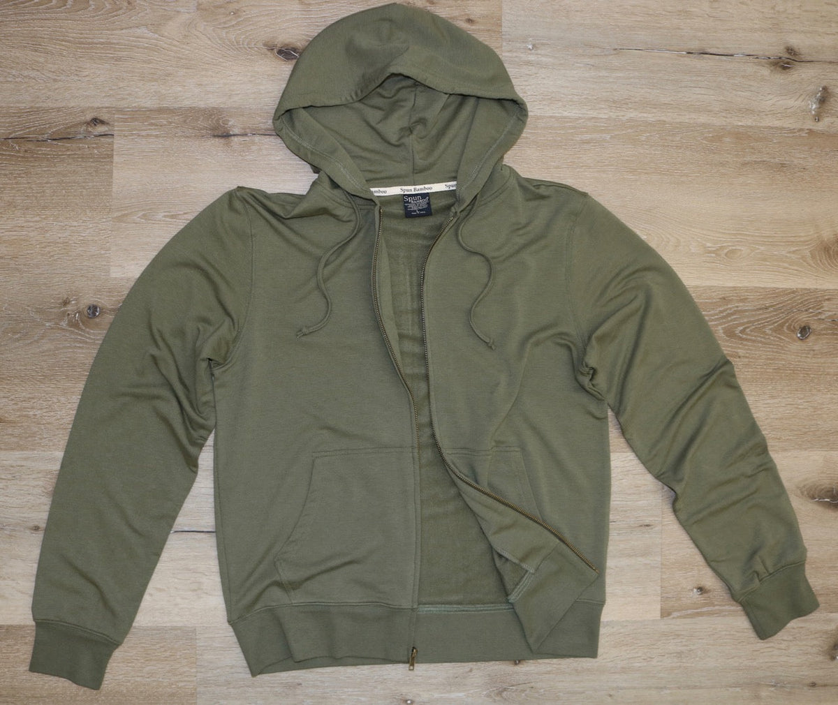Men's Eco-Smart Full-Zip Bamboo Hoodie