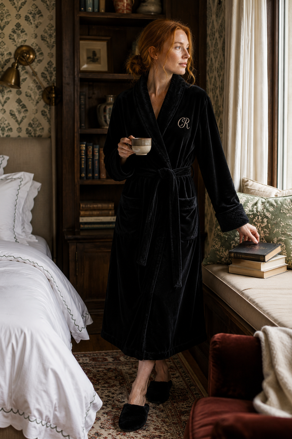 Women's Ultra-Soft Plush Bathrobe