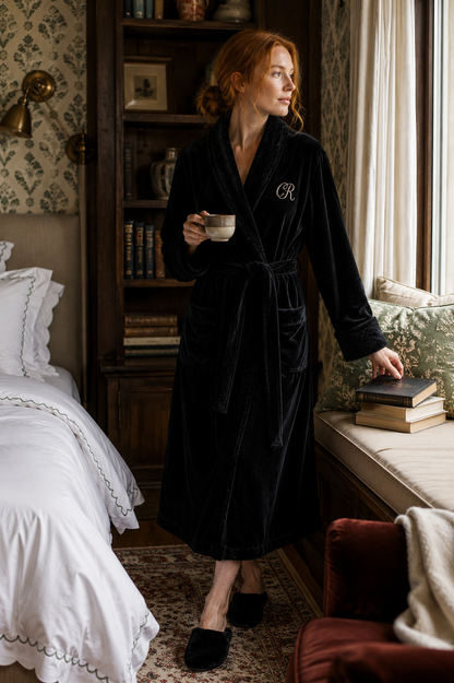 Women's Ultra-Soft Plush Bathrobe