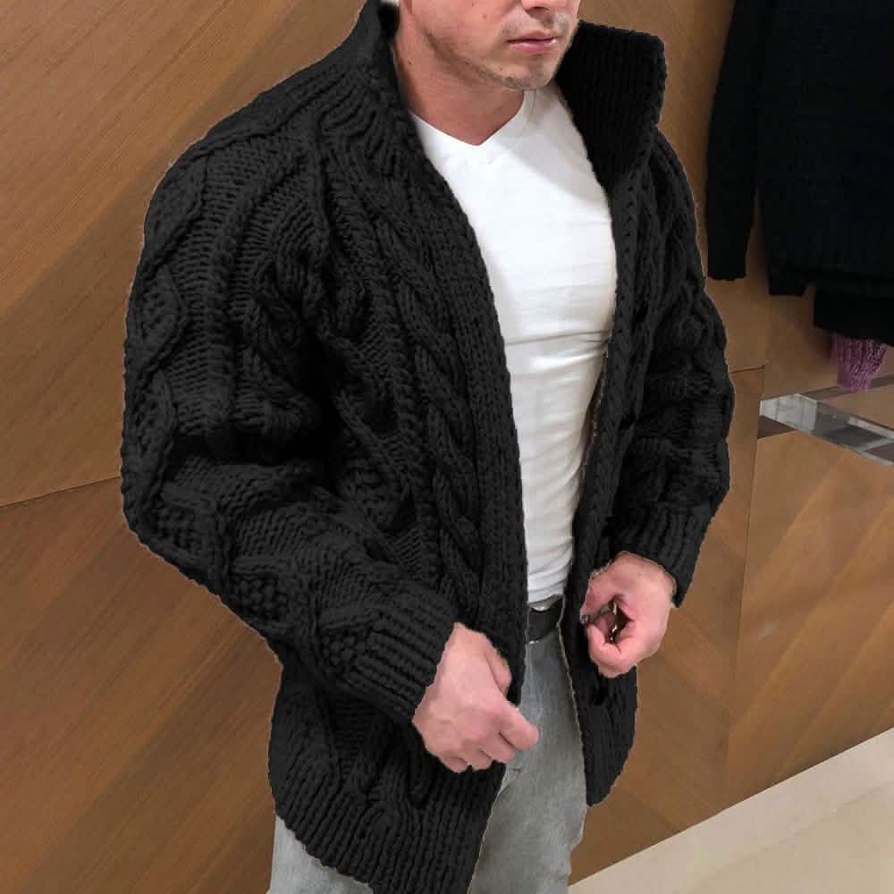 Men's Knit Sweater Cardigan