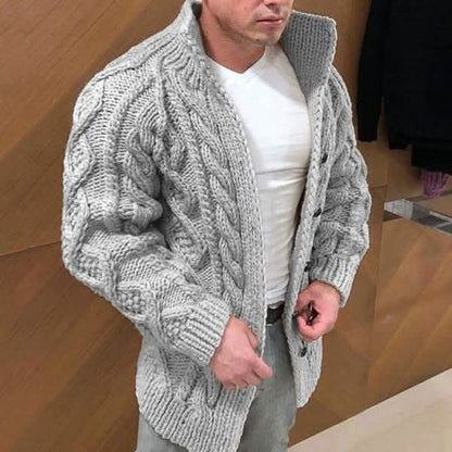 Men's Knit Sweater Cardigan