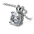 2.00 CTW Lab-Grown Diamond Solitaire Pendant Necklace