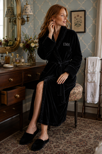 Women's Ultra-Soft Plush Bathrobe