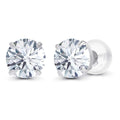 2.00 CTW Lab-Grown Diamond Stud Earrings