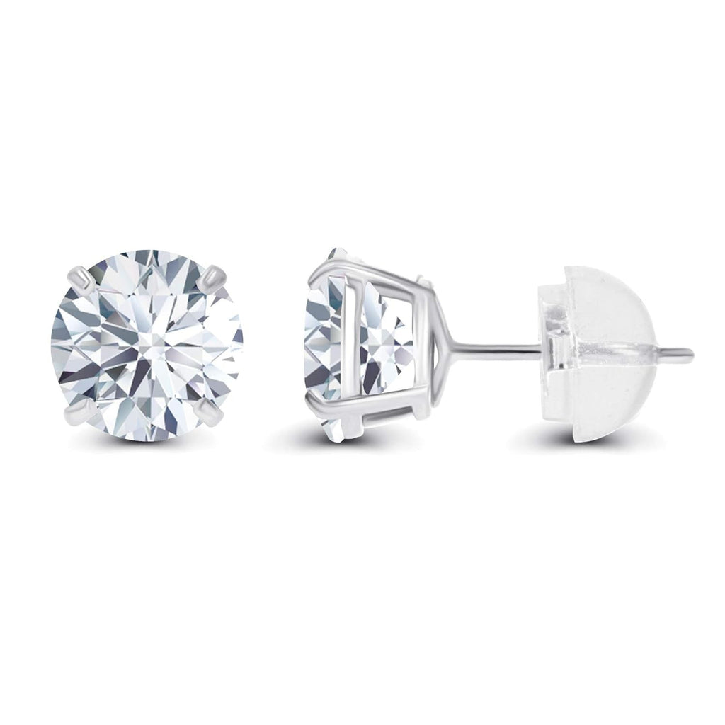2.00 CTW Lab-Grown Diamond Stud Earrings