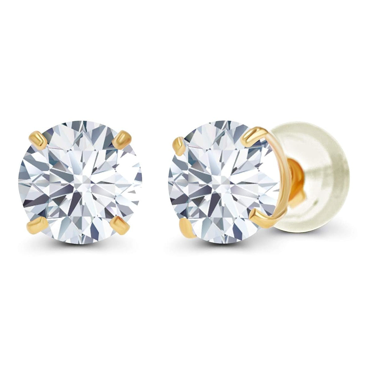 1.50 CTW Lab-Grown Diamond Stud Earrings
