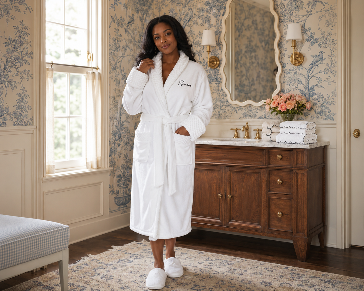 Women's Ultra-Soft Plush Bathrobe