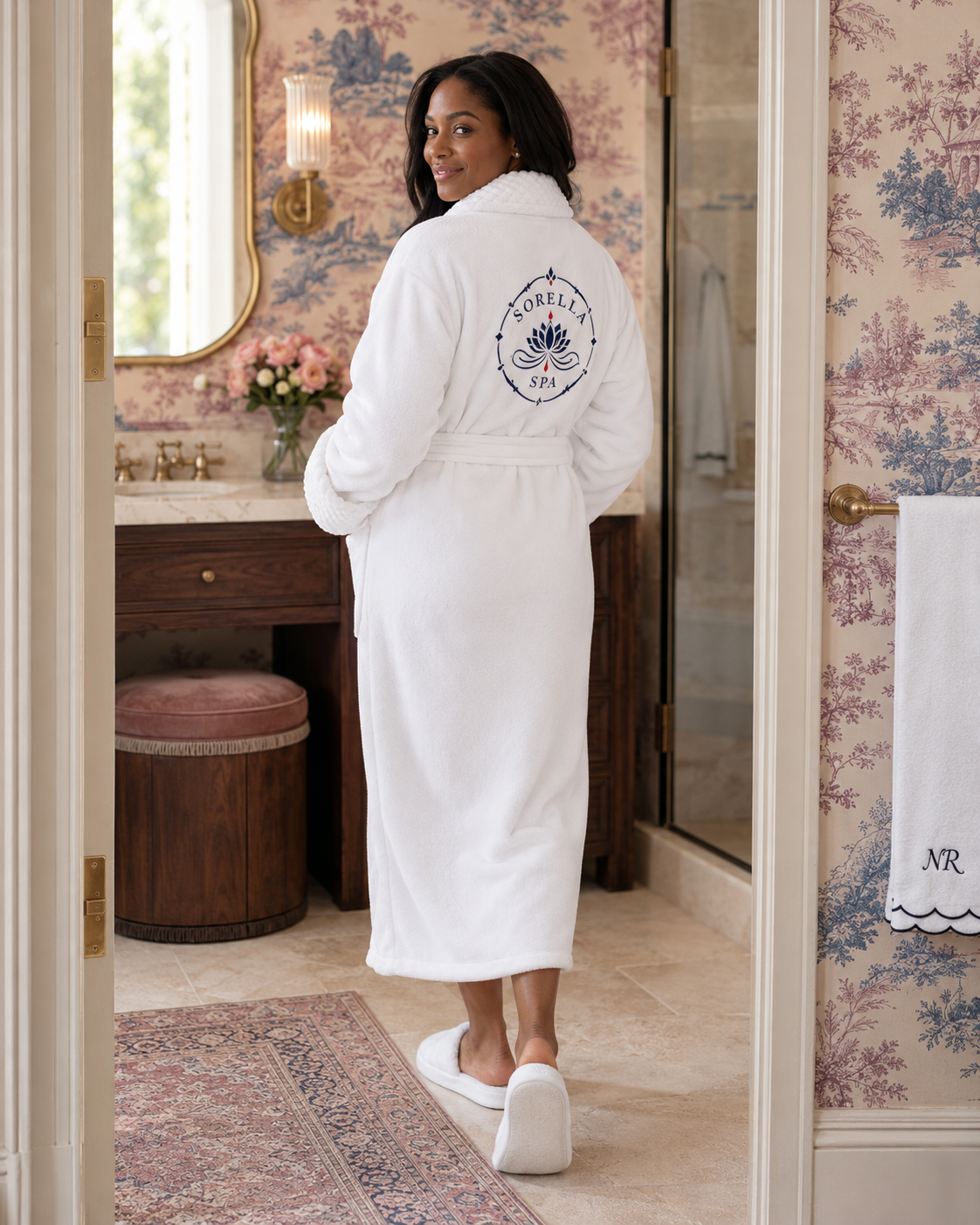 Women's Ultra-Soft Plush Bathrobe