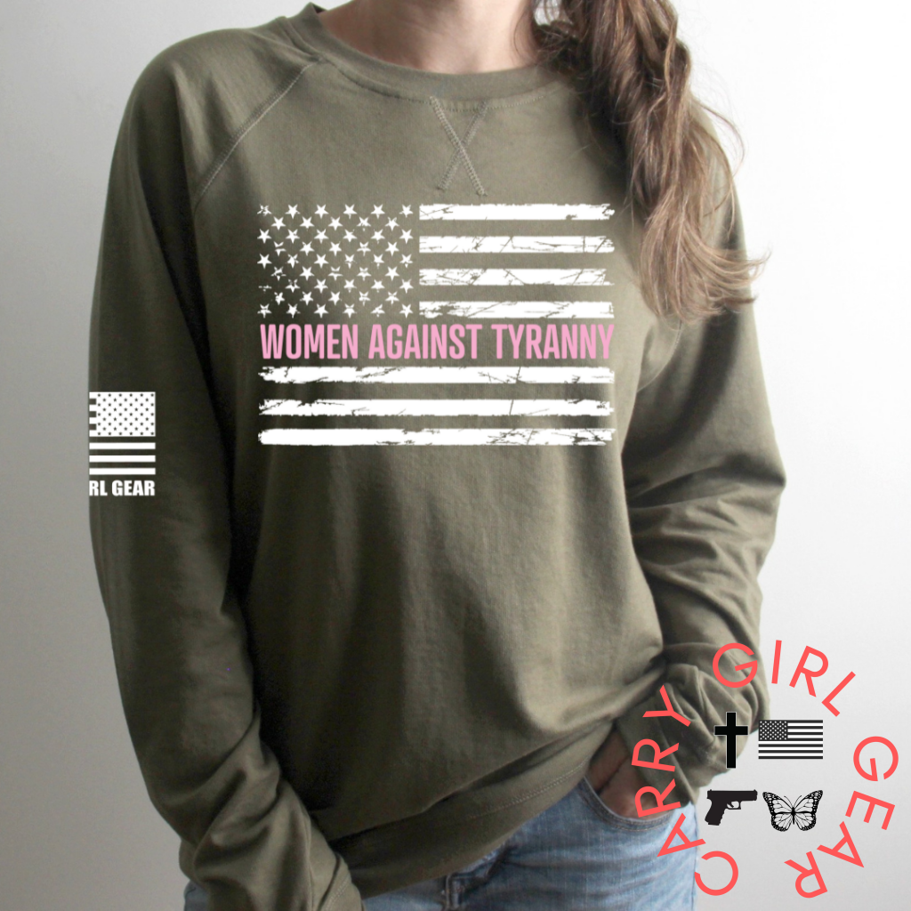 Women Against Tyranny Pullover Hoodie