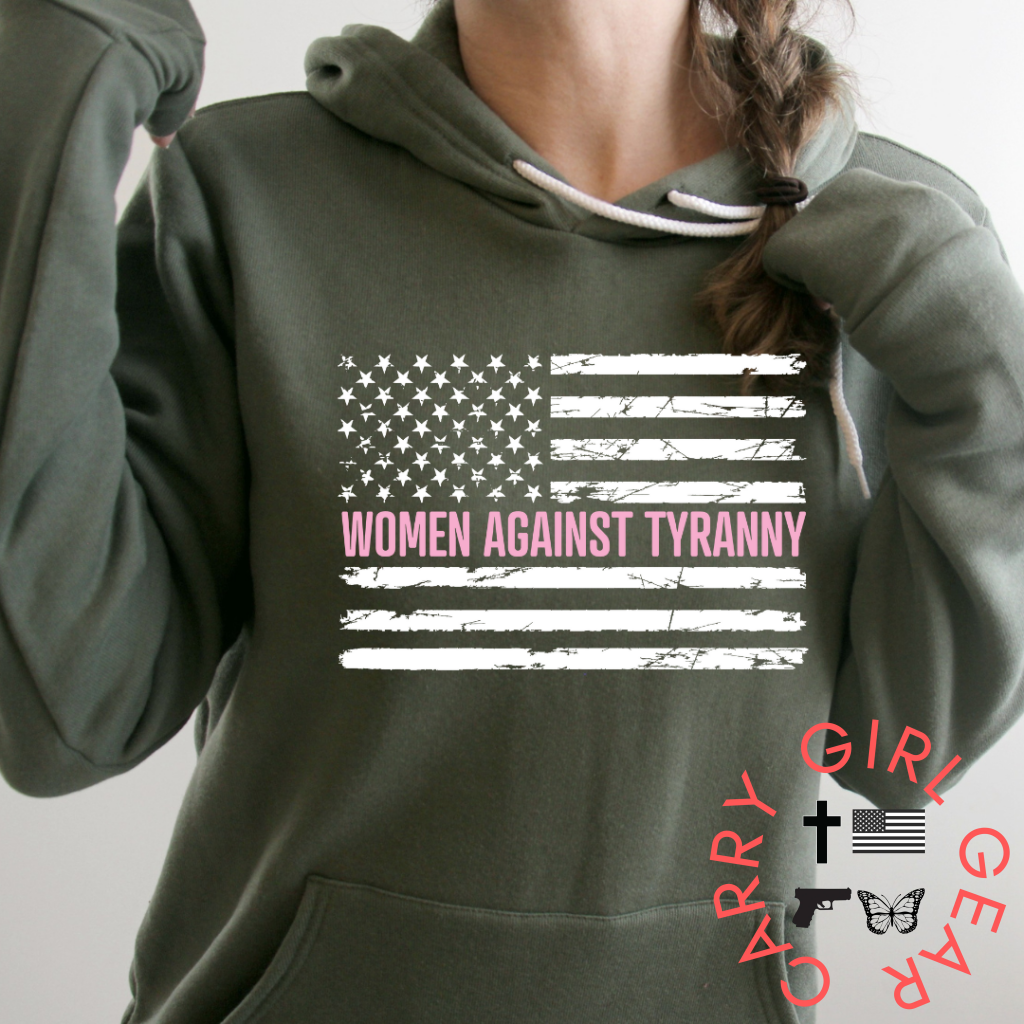 Women Against Tyranny Pullover Hoodie