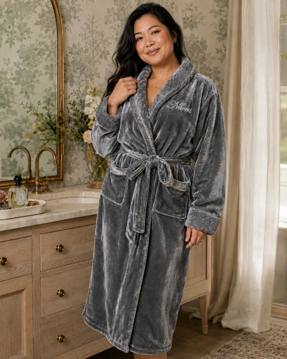 Women's Ultra-Soft Plush Bathrobe