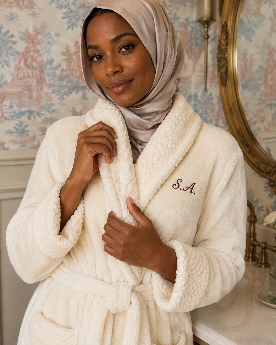 Women's Ultra-Soft Plush Bathrobe