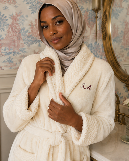 Women's Ultra-Soft Plush Bathrobe
