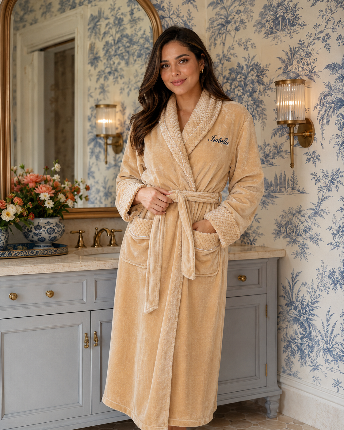 Women's Ultra-Soft Plush Bathrobe